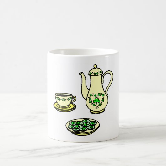 St. Patrick's Day Irish Tea Set Tasse (Mittel)