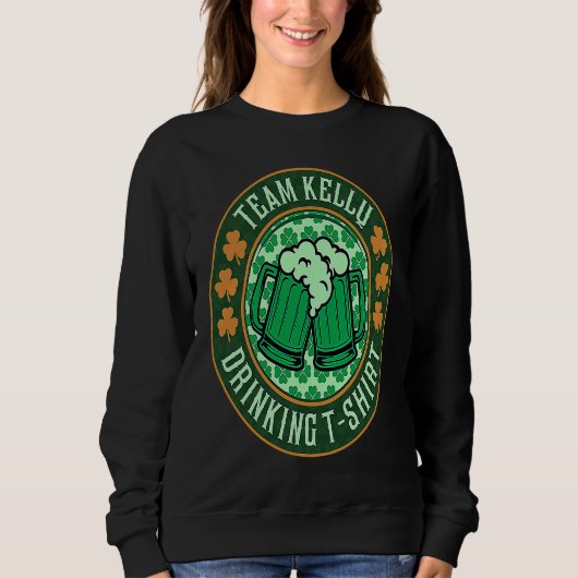 St Patrick's Day Irish Team Ou2019Brien Drinking B Sweatshirt (Vorderseite)