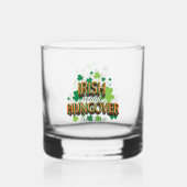 St. Patrick's Day Irish Today Hungover Tomorrow Whiskyglas (Rückseite)