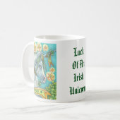 ST. PATRICK'S DAY IRISH UNICORN TASSE (Vorderseite Links)