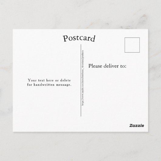 St Patrick's Day Irish Zeppelin Rose Gold Glitzer Postkarte (Rückseite)