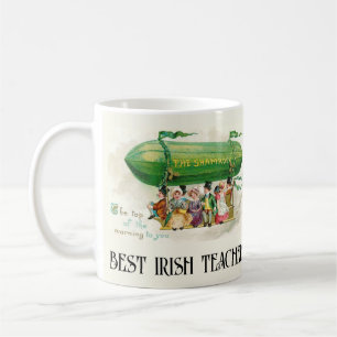 St. Patrick's Day Irland Bester Irish Teacher Fun Kaffeetasse