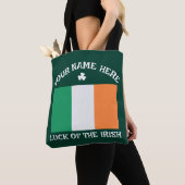 St Patrick's Day Irland Flagge Benutzerdefinierter Tasche (Von Nahem)