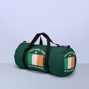 St. Patricks Day Irland Flagge Benutzername Shamro Duffle Bag