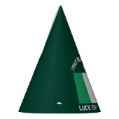 St. Patricks Day Irland Flagge Benutzername Shamro Partyhütchen (Links)