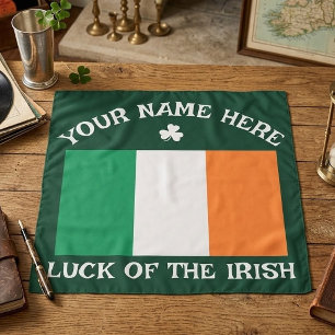 St. Patricks Day Irland Flagge Benutzername Shamro Seidenpapier