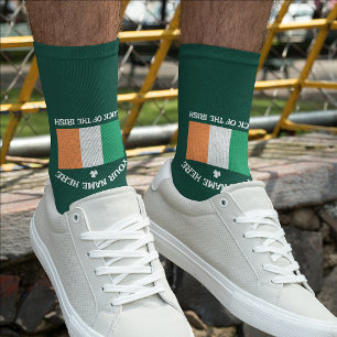 St. Patricks Day Irland Flagge Benutzername Shamro Socken