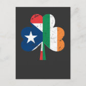 St Patricks Day Irland Irland Puerto Rico Postkarte (Vorderseite)