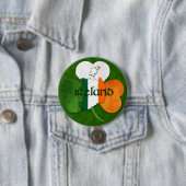 St. Patrick's Day - Irland/Karte Button (Beispiel)