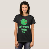 St. Patrick's Day: Ironisch T-Shirt (Vorne ganz)