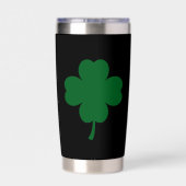St. Patrick's Day Isolierter Tumbler  Thermobecher (Rückseite)