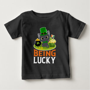 St. Patrick's Day ist glücklich Baby T-shirt