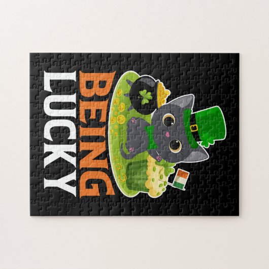 St. Patrick's Day ist glücklich Puzzle (Horizontal)