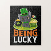 St. Patrick's Day ist glücklich Puzzle (Vertikal)