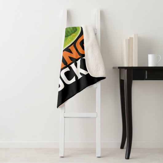 St. Patrick's Day ist glücklich Sherpadecke (Beispiel)