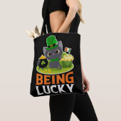 St. Patrick's Day ist glücklich Tasche (Von Nahem)