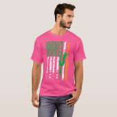 St Patrick's Day Jazz Saxophone Funny Jazz T-Shirt (Vorne ganz)