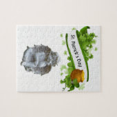 St. Patrick's Day Jigsaw Puzzle Angel (Horizontal)