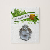 St. Patrick's Day Jigsaw Puzzle Angel (Vertikal)