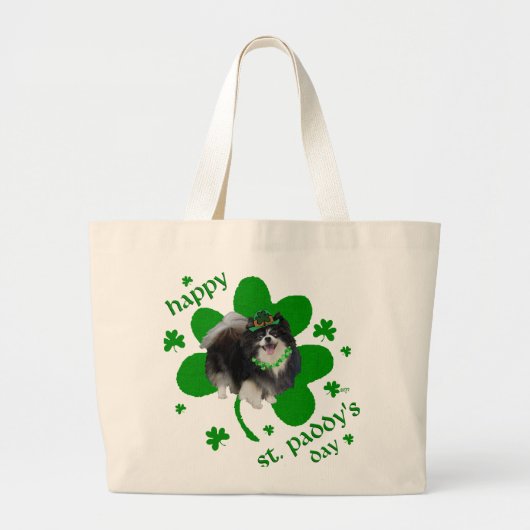 St. Patricks Day Jumbo Stoffbeutel (Vorne)