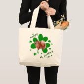 St. Patrick's Day Jumbo Stoffbeutel (Vorderseite (Produkt))