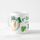 St. Patrick's Day Kaffeetasse (Vorderseite Links)