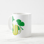 St. Patrick's Day Kaffeetasse (Vorderseite Links)