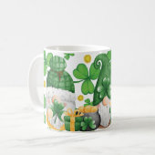 St. Patrick's Day Kaffeetasse (Vorderseite Links)