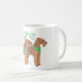 St. Patrick's Day Kaffeetasse (VorderseiteRechts)