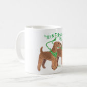 St. Patrick's Day Kaffeetasse (Vorderseite Links)