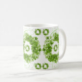 St. Patrick's Day Kaffeetasse (VorderseiteRechts)