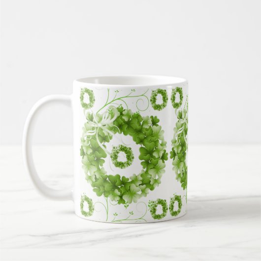 St. Patrick's Day Kaffeetasse (Links)