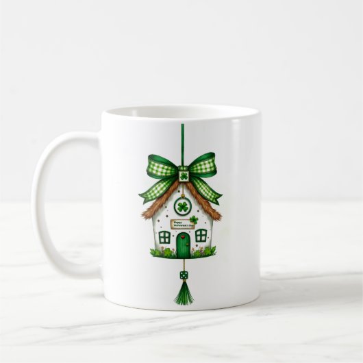 St. Patrick's Day Kaffeetasse (Links)