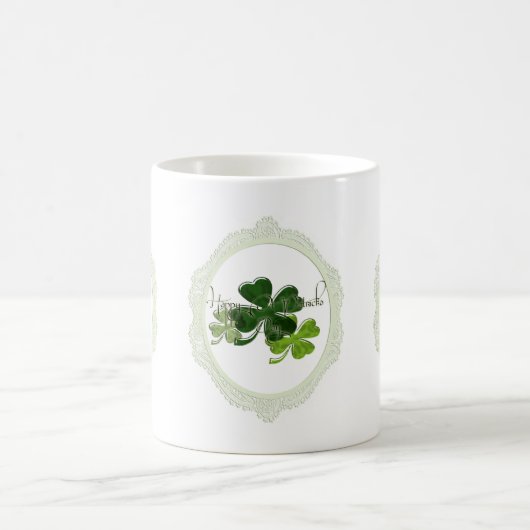 St. Patrick's Day Kaffeetasse (Mittel)