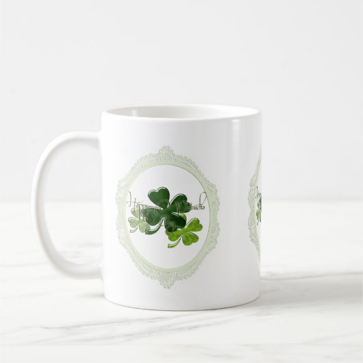 St. Patrick's Day Kaffeetasse (Links)