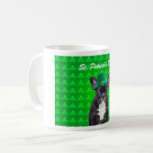 St. Patrick's Day Kaffeetasse (Vorderseite Links)