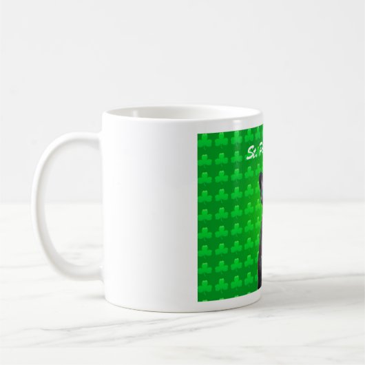 St. Patrick's Day Kaffeetasse (Links)