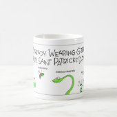 St. Patrick's Day Kaffeetasse (Mittel)