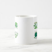 St. Patrick's Day Kaffeetasse (Mittel)