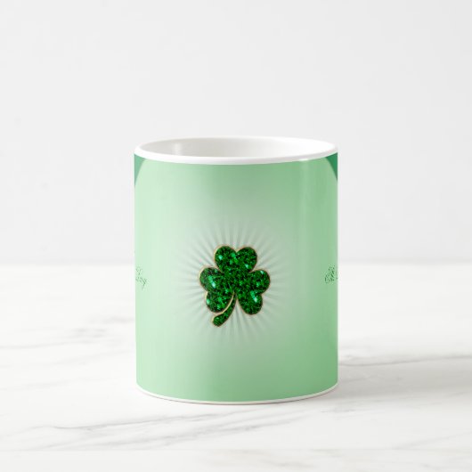 St. Patrick's Day Kaffeetasse (Mittel)