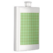 St. Patrick's Day Kariert Flachmann (Rechts)