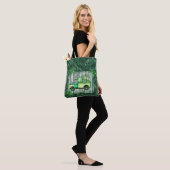 St. Patrick's Day Karierter Vintager Lkw Tasche (Am Model)