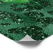 St. Patrick's Day Kariertes Vintages LKW-Poster Poster (Ecke)