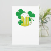 St. Patrick's Day Karte (Stehend Vorderseite)