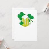 St. Patrick's Day Karte (Vorderseite/Rückseite Beispiel)