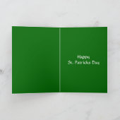 St Patricks Day Karte (Innenseite)