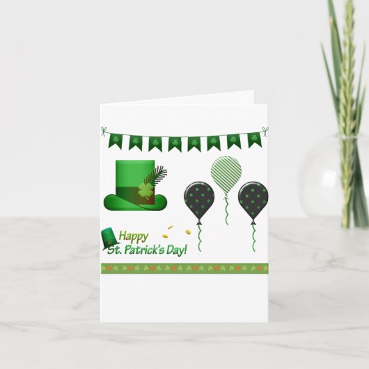 St Patrick's Day Karte (Vorderseite)