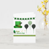 St Patrick's Day Karte (Gelbe Blume)