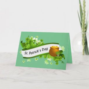 St. Patrick's Day Karte