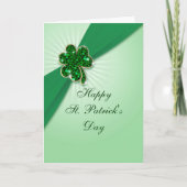 St. Patrick's Day Karte (Vorderseite)
